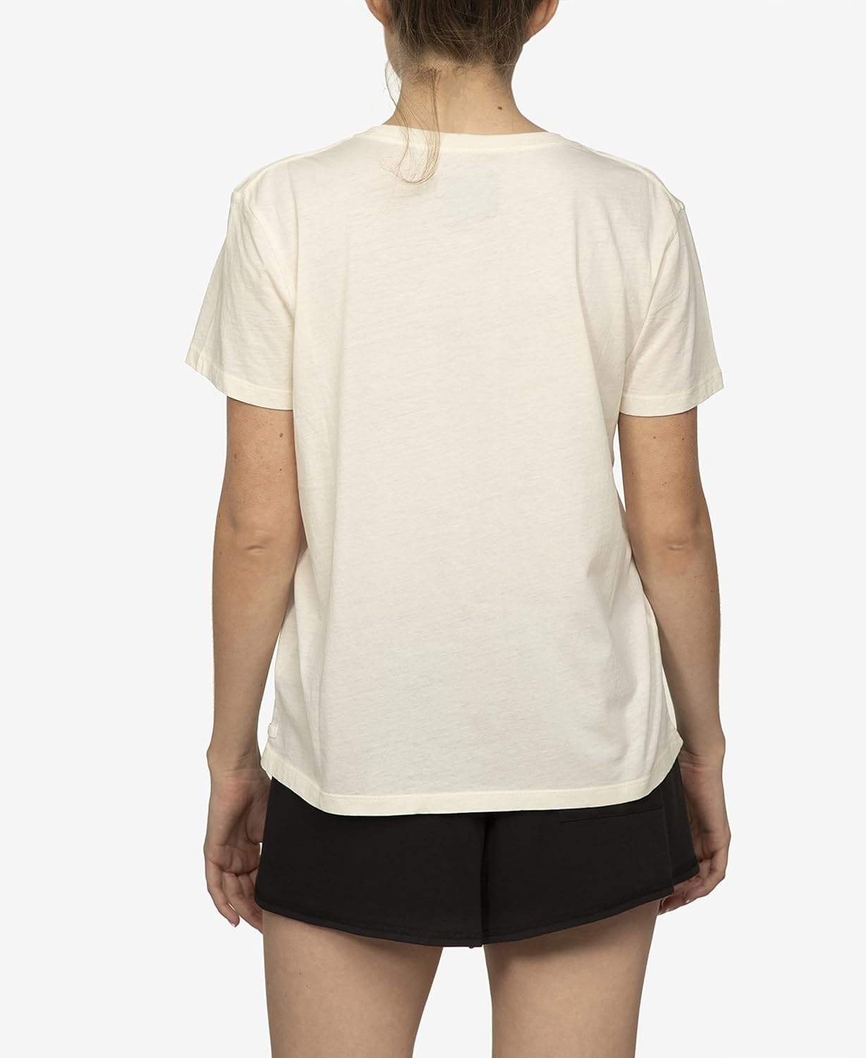 Hurley Women’s Ride N Waves Washed Relaxed Girlfriend Tee(Tofu)