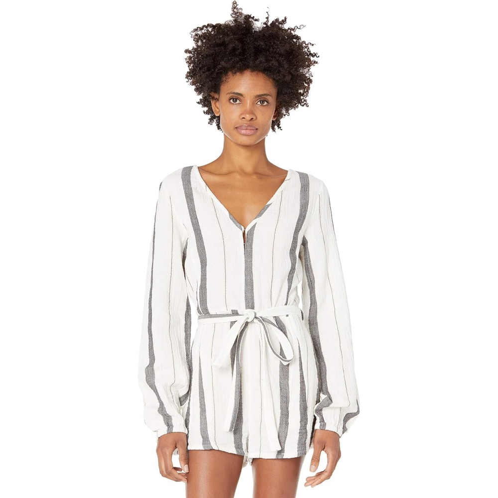 Hurley Womens Naturals Romper(Sail Seaside Stripe)