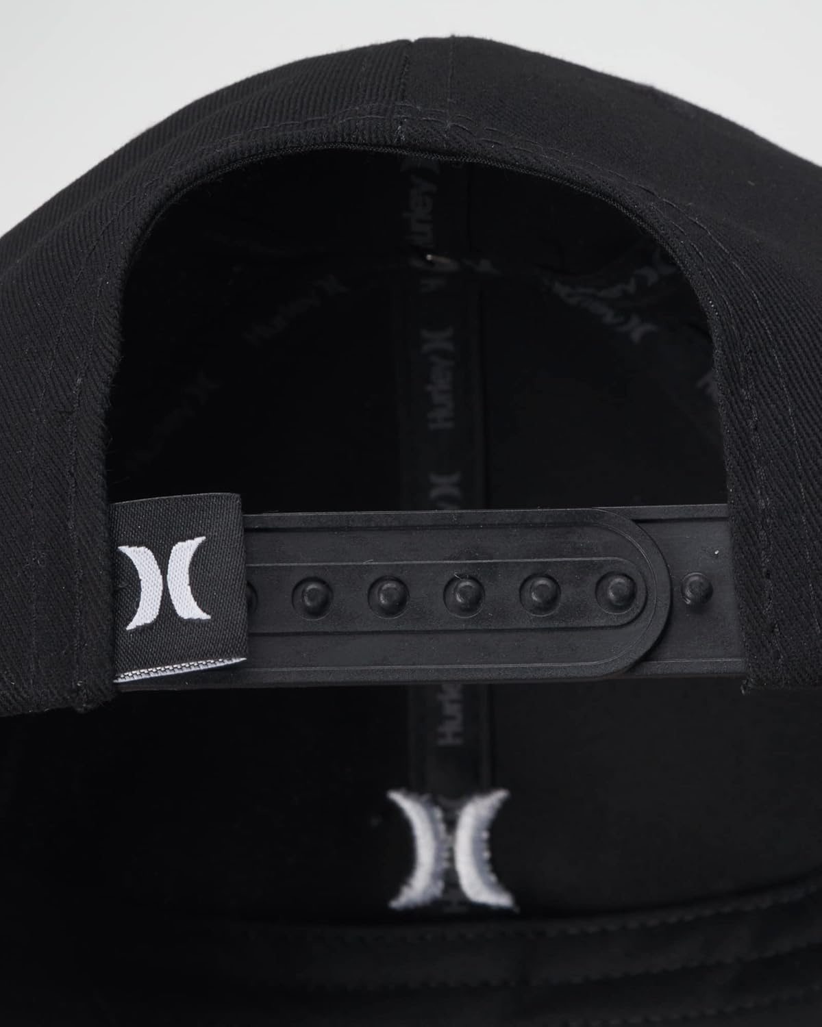 Hurley Women’s Baseball Cap – Curved Brim Mom Iconic Trucker Hats for Women(Black/White)