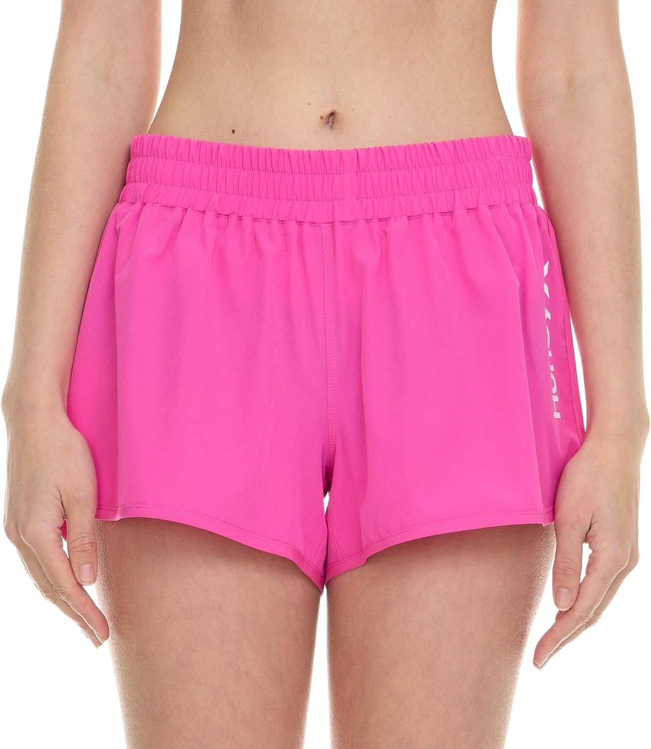 Hurley 3″ Swim Board Shorts for Women, Swim Shorts Women, Swimming Bottoms(Pink)
