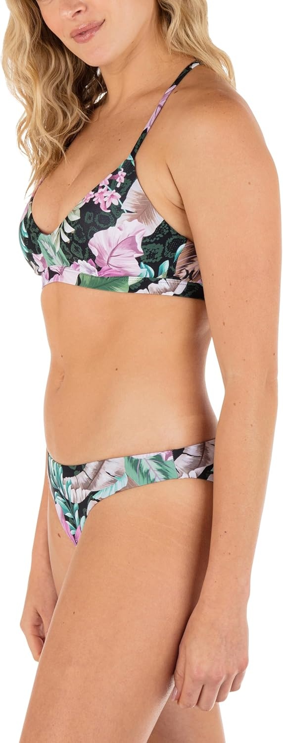 Hurley Women’s Adjustable Bikini Top(Island Style)
