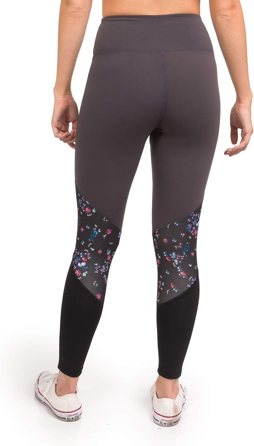 Hurley Womens Inset Leggings(Thunder Grey/Belize Floral)