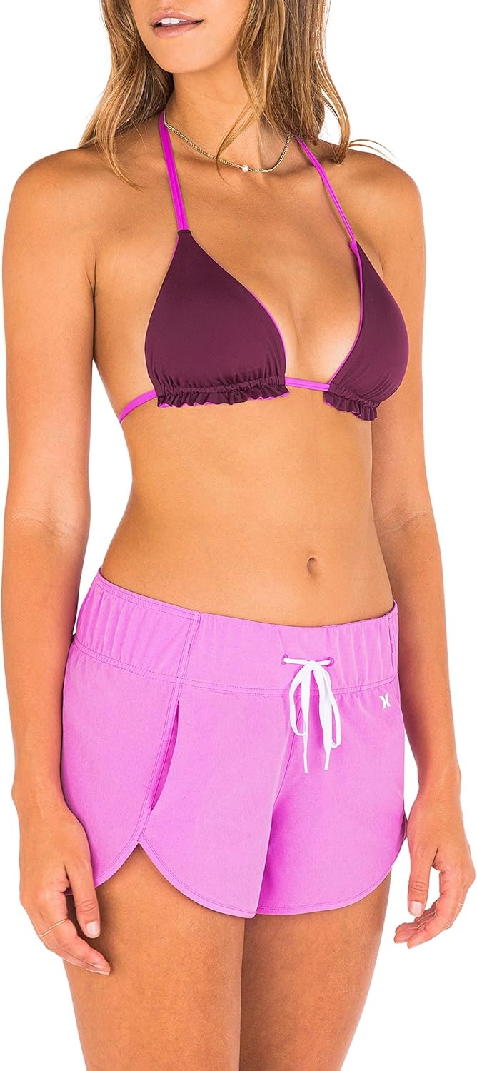 Hurley Women’s Aquas 2.5 Boardshort(Fuchsia)