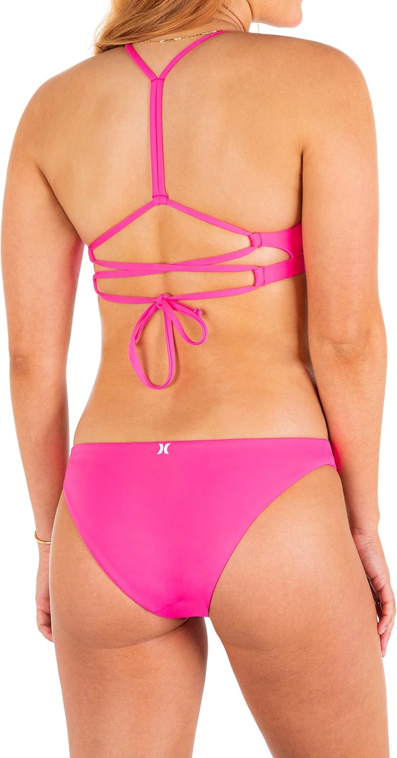 Hurley Women’s Adjustable Bikini Top(Pguv)