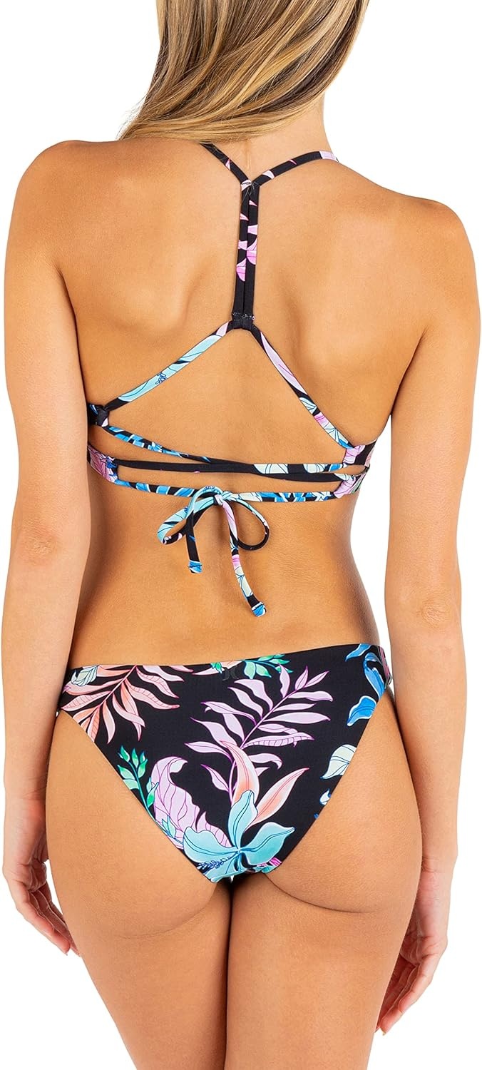 Hurley Women’s Moderate Bikini Bottom(Lost Paradise)