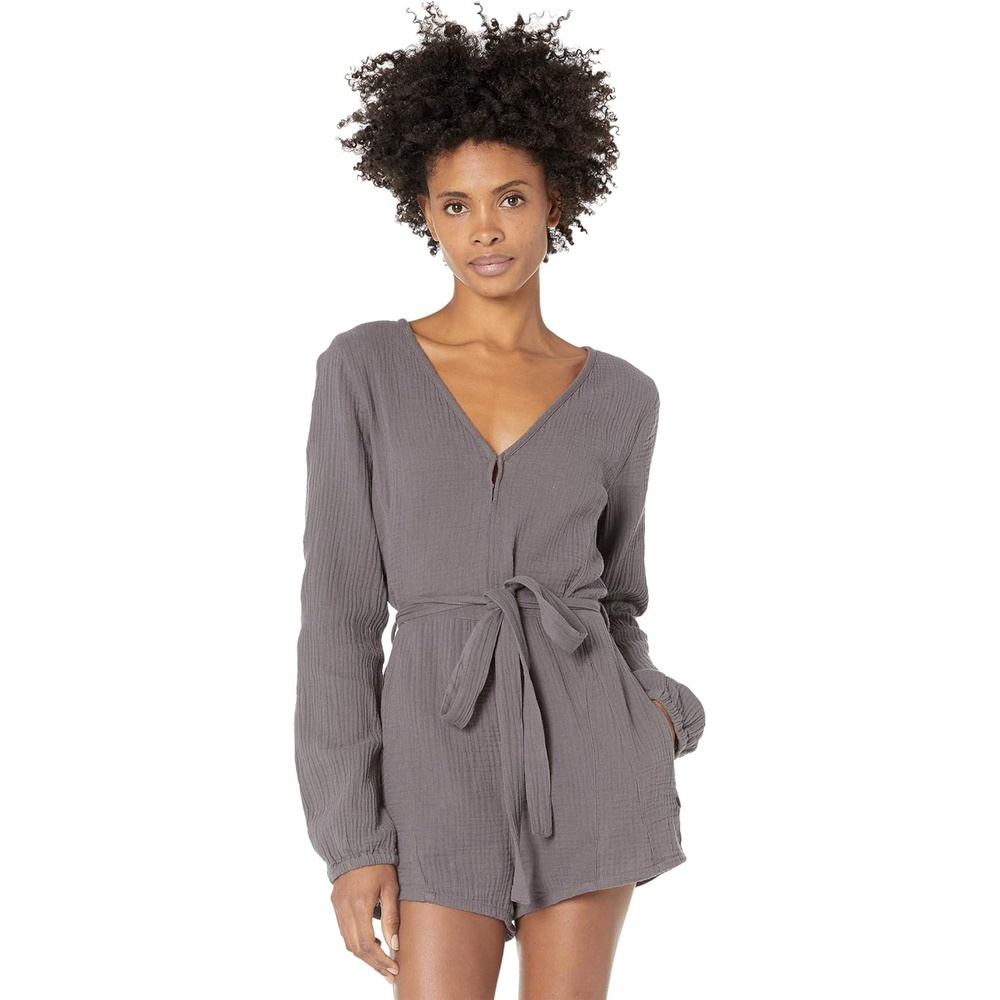 Hurley Womens Naturals Romper(Thunder Grey)