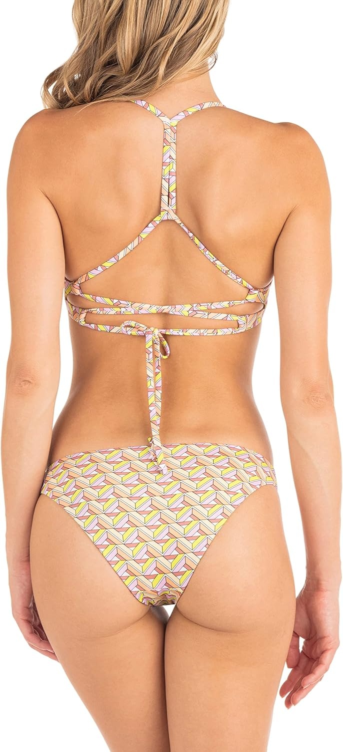 Hurley Women’s Adjustable Bikini Top(City Block)