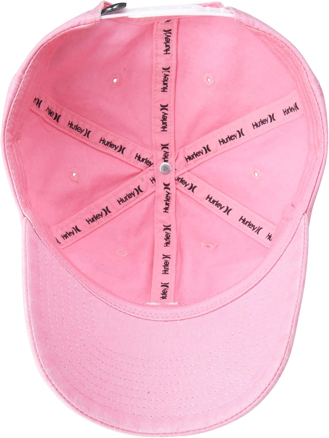Hurley Women’s Baseball Cap – Curved Brim Mom Iconic Trucker Hats for Women(Pink)