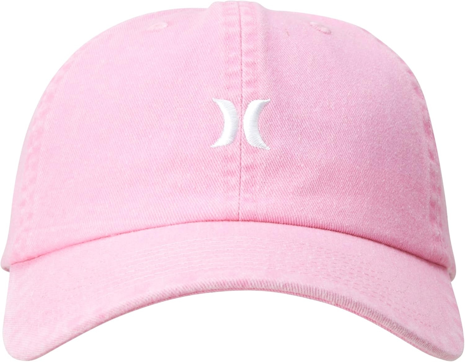 Hurley Women’s Baseball Cap – Curved Brim Mom Iconic Trucker Hats for Women(Pink)