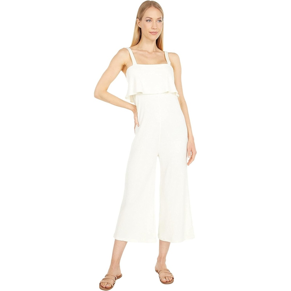 Hurley Womes Knit Crop Jumpsuit(Tofu)