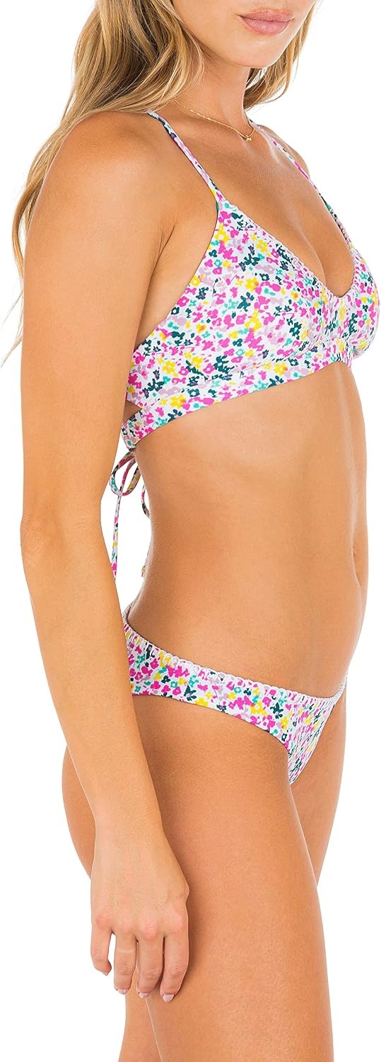 Hurley Women’s Moderate Bikini Bottom(Confetti)