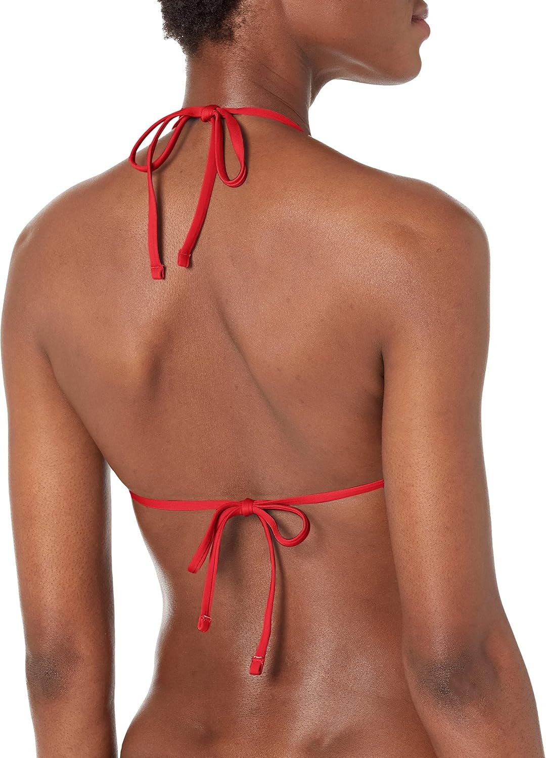 Hurley Womens Solid Itsy Bitsy Bikini TopBikini Top(Red Pepper)
