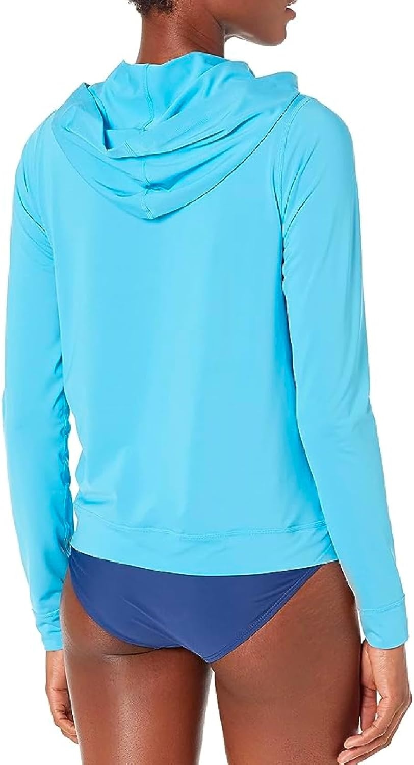 Hurley Women’s Hoodie Zip Rashguard(High Tide)