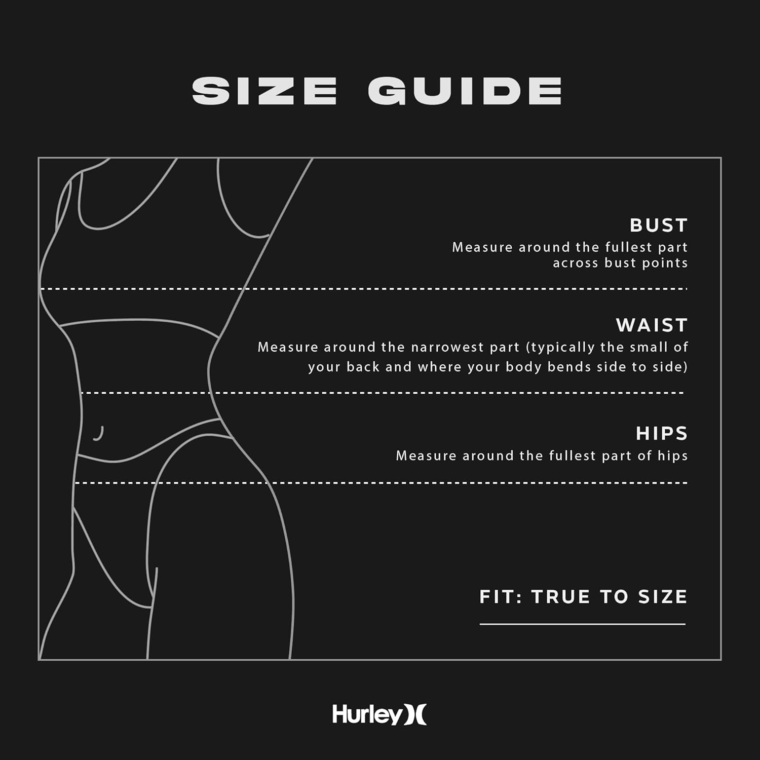 Hurley Women’s Hoodie Zip Rashguard(High Tide)