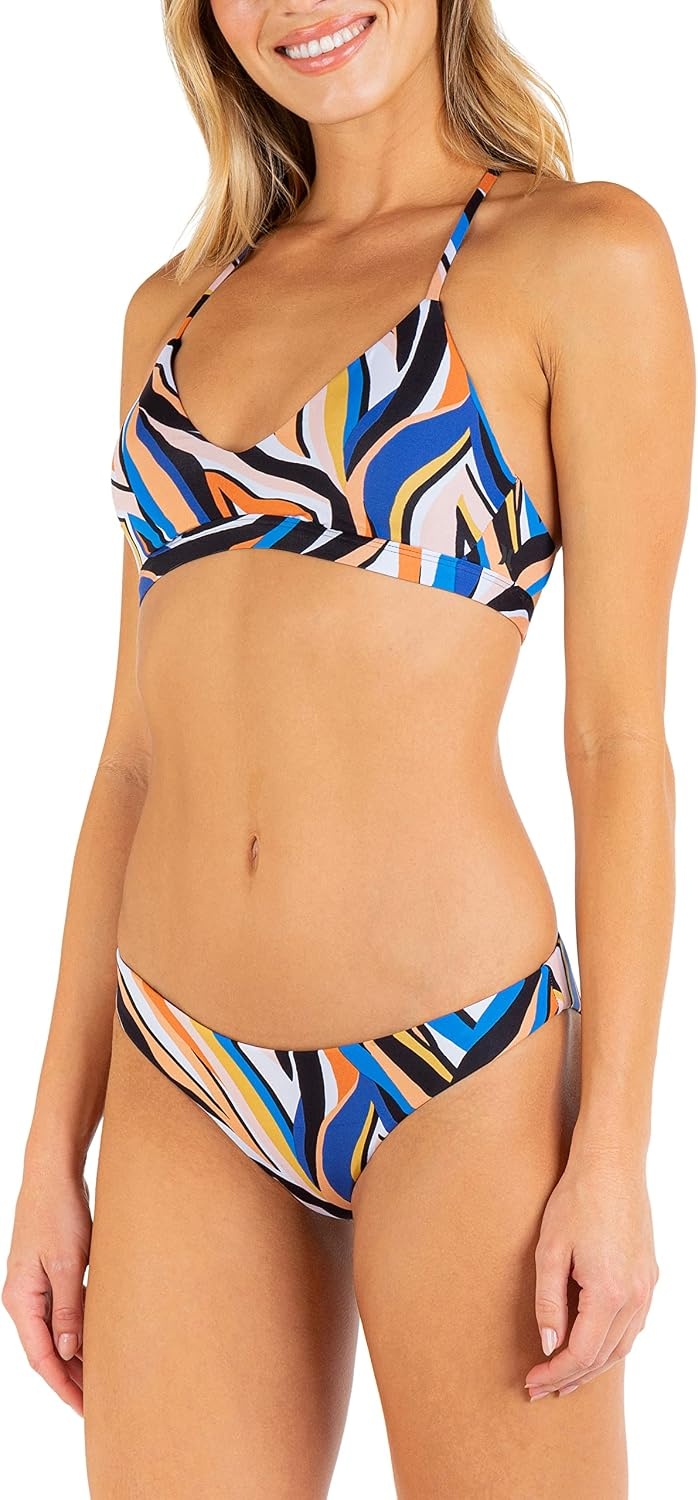 Hurley Women’s Moderate Bikini Bottom(Sand Dunes)