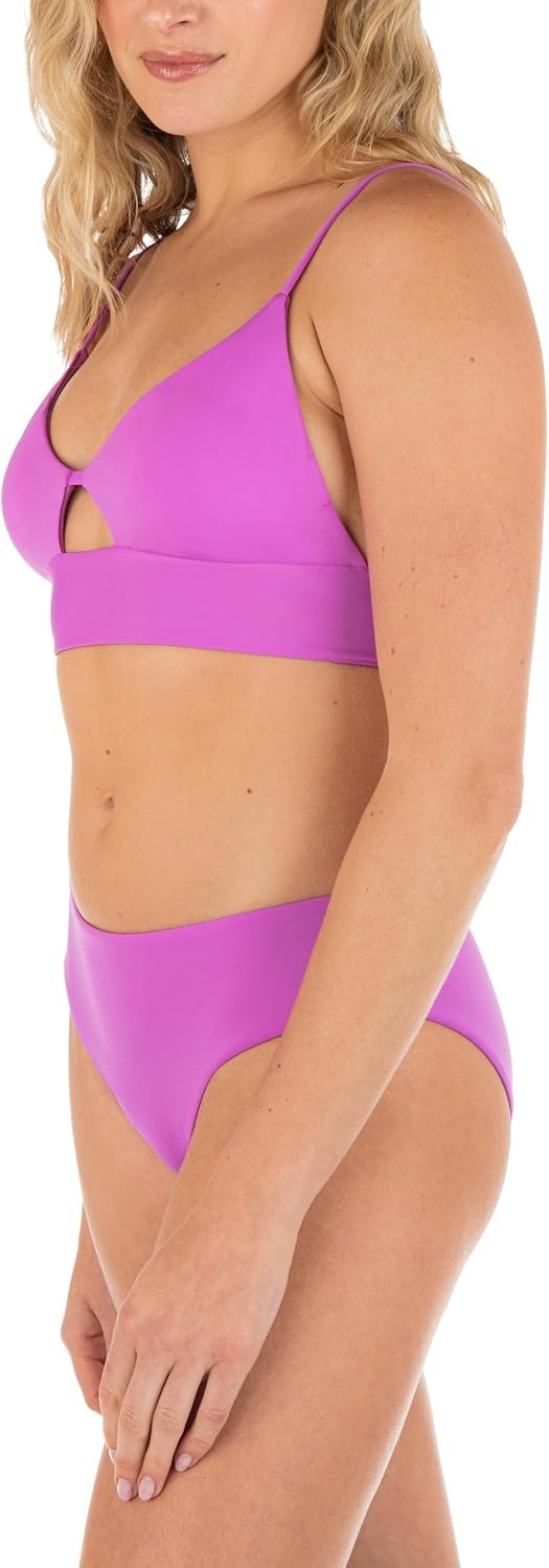 Hurley Women’s Solid Full Bottom(Bright Orchid Reversible)