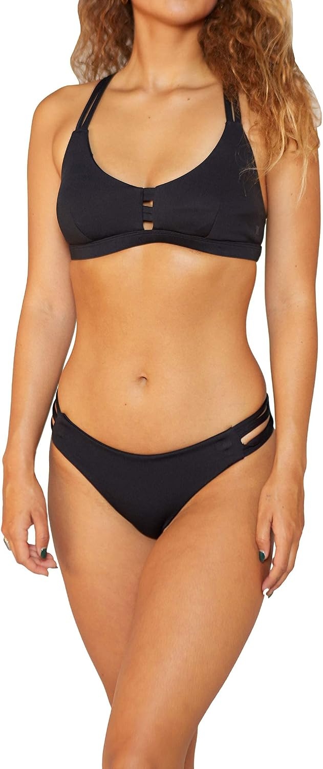 Hurley Women’s Max Solid Mod Bottom(Black)