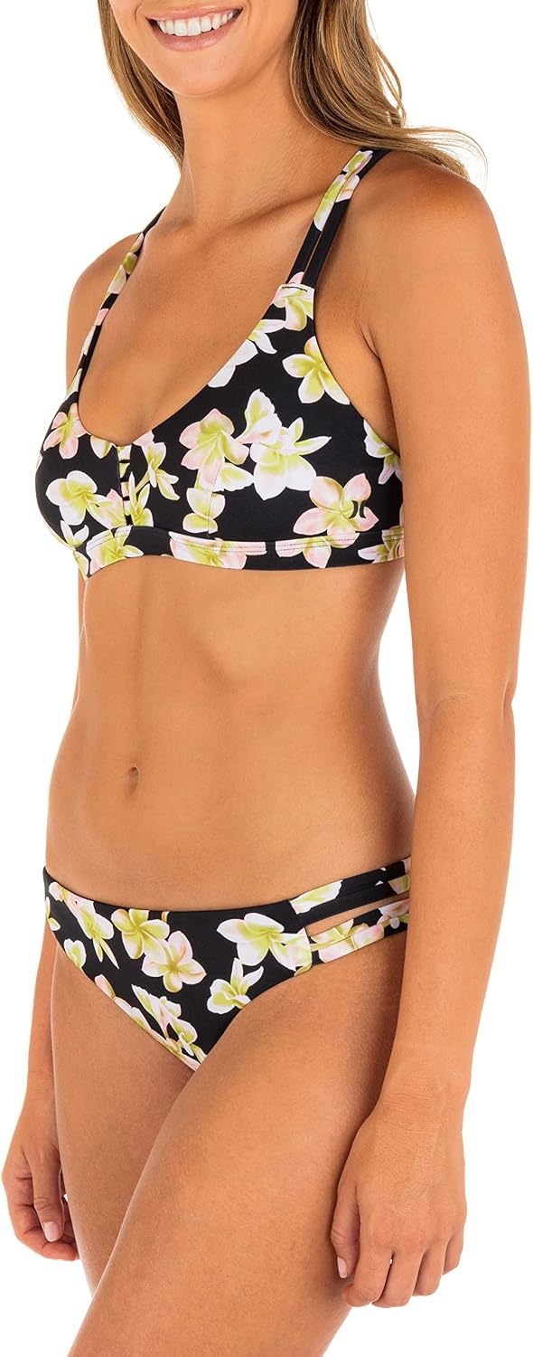 Hurley Women’s Max Solid Mod Bottom(Plumeria Multi)