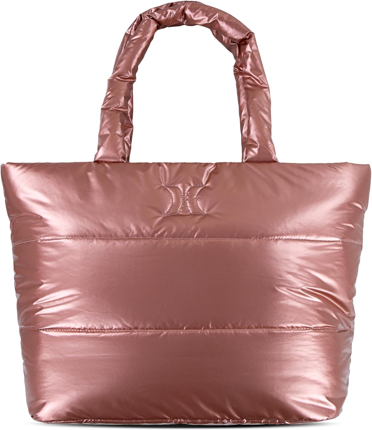 Hurley Tote Bag(Metallic Rose Gold)