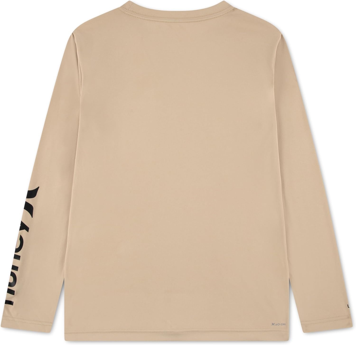 Hurley Boys’ Long Sleeve Graphic T-Shirt(Rattan Heather)