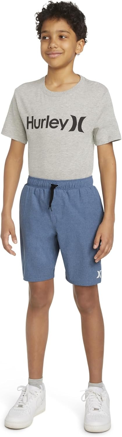 Hurley Boys H20-dri Pull on Shorts(Valerian Blue)