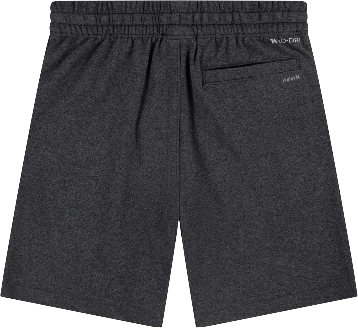 Hurley Boys’ Soft Basic Pull on Shorts(Black Heather)