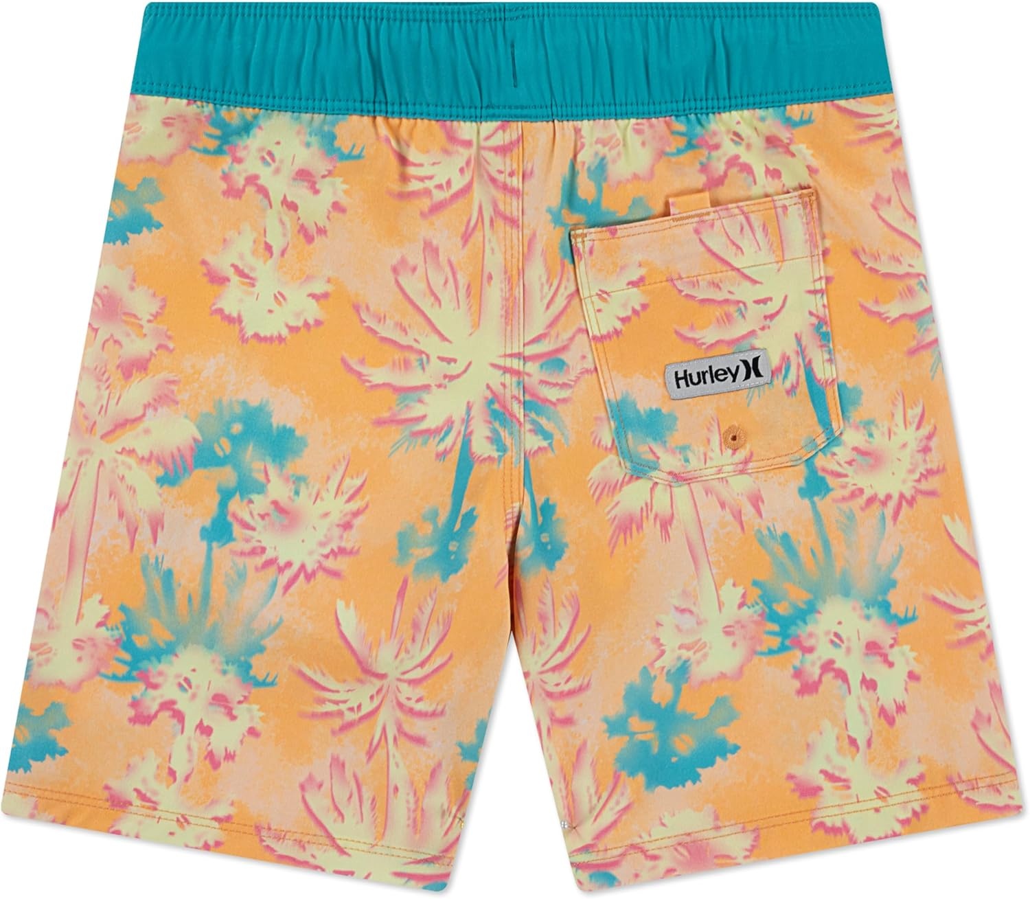 Hurley Boys’ Pull on Swim Trunks(Nectarine)