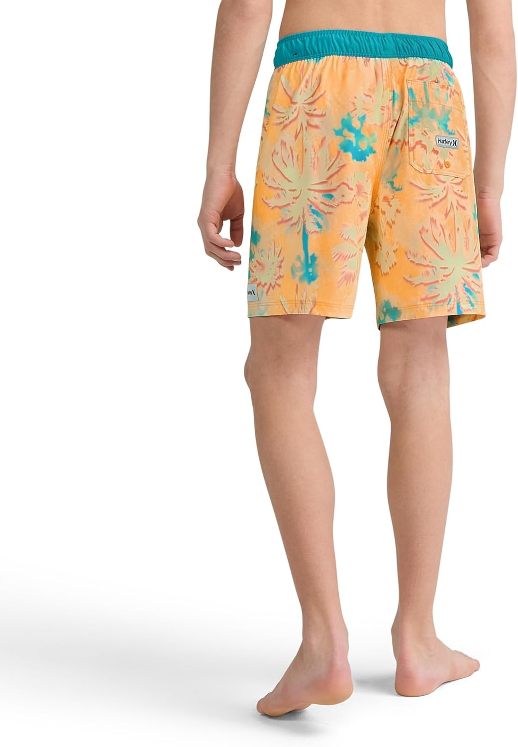 Hurley Boys’ Pull on Swim Trunks(Nectarine)