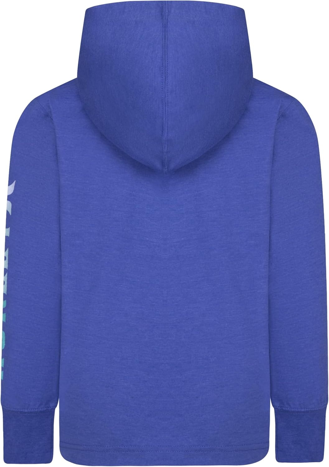 Hurley boys Long Sleeve Hooded Graphic T-shirt(Thunderberry Heather)
