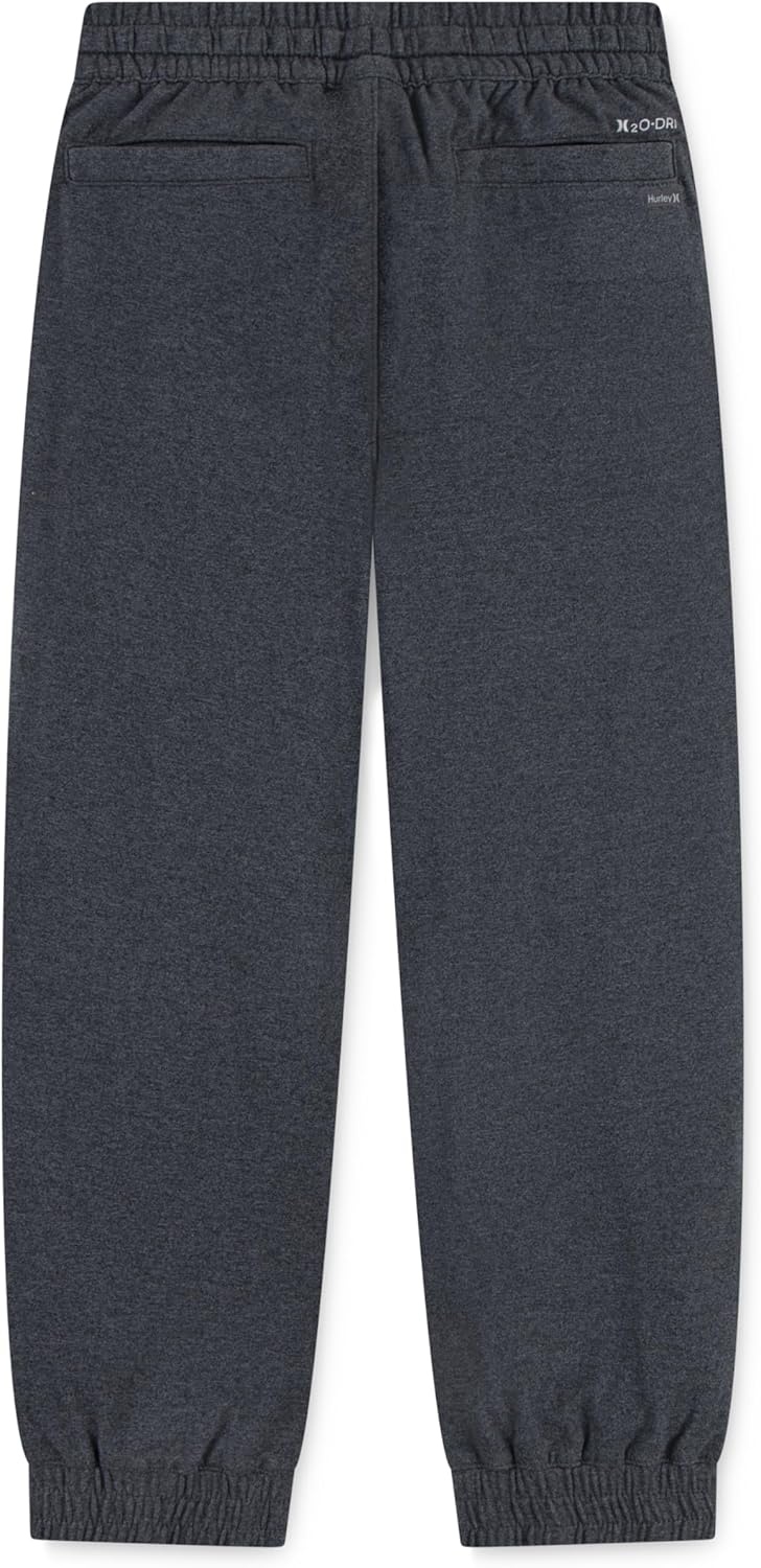 Hurley Boys’ Soft Knit Jogger Pants(Black Heather)