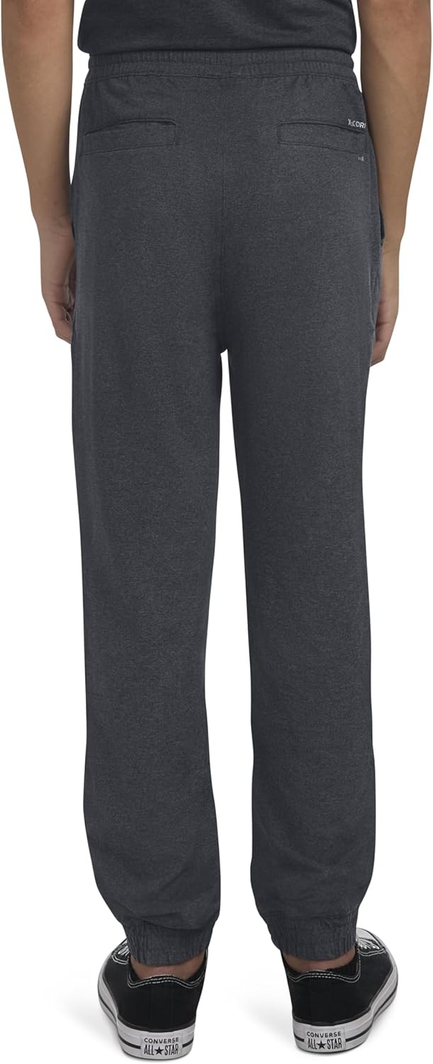 Hurley Boys’ Soft Knit Jogger Pants(Black Heather)