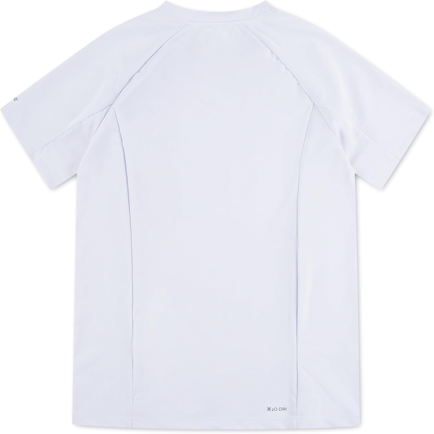 Hurley Boys UPF 50+ Rash Guard Swim Shirt(White)