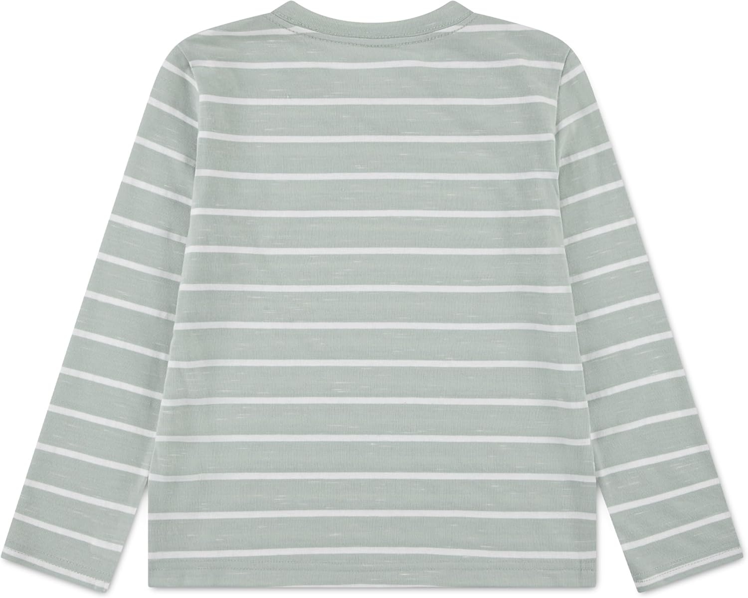 Hurley Boys’ Boys’ Long Sleeve Soft Cloud Slub T-Shirt(Aqua Grey)