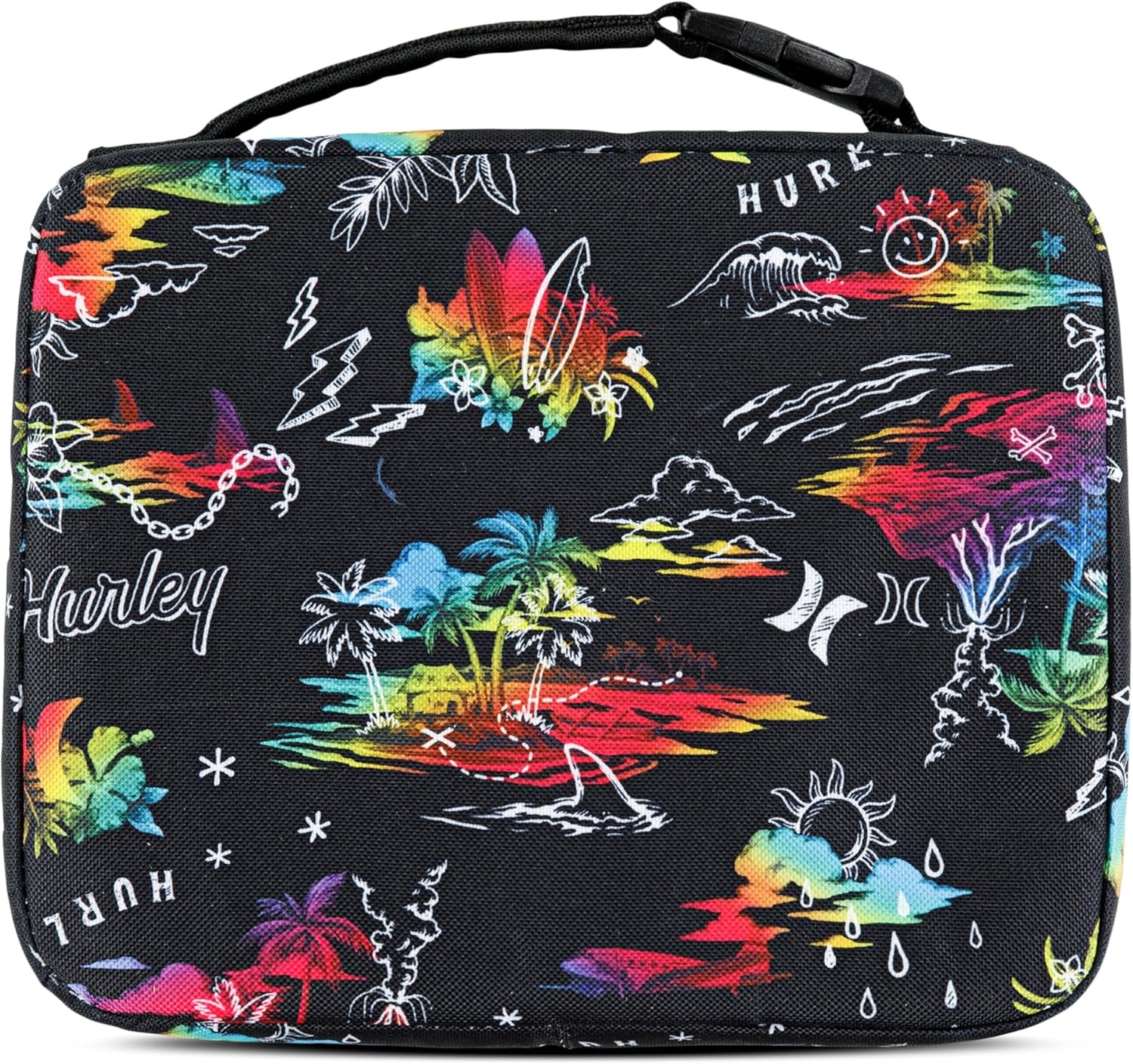 Hurley School Lunch Tote, Black/Multi(Black/Multi)