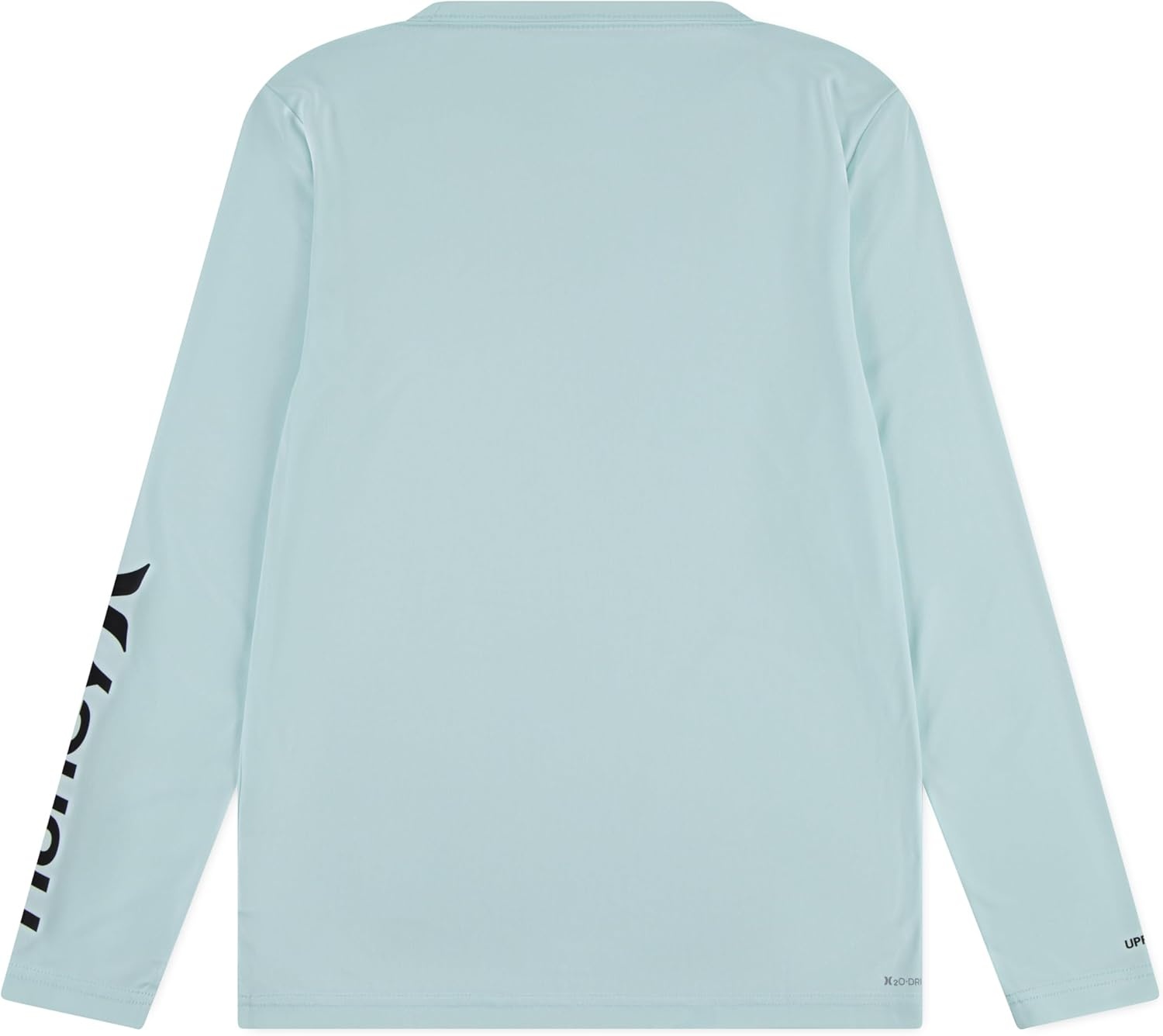 Hurley Boys’ Long Sleeve Graphic T-Shirt(Mint Candy Heather)