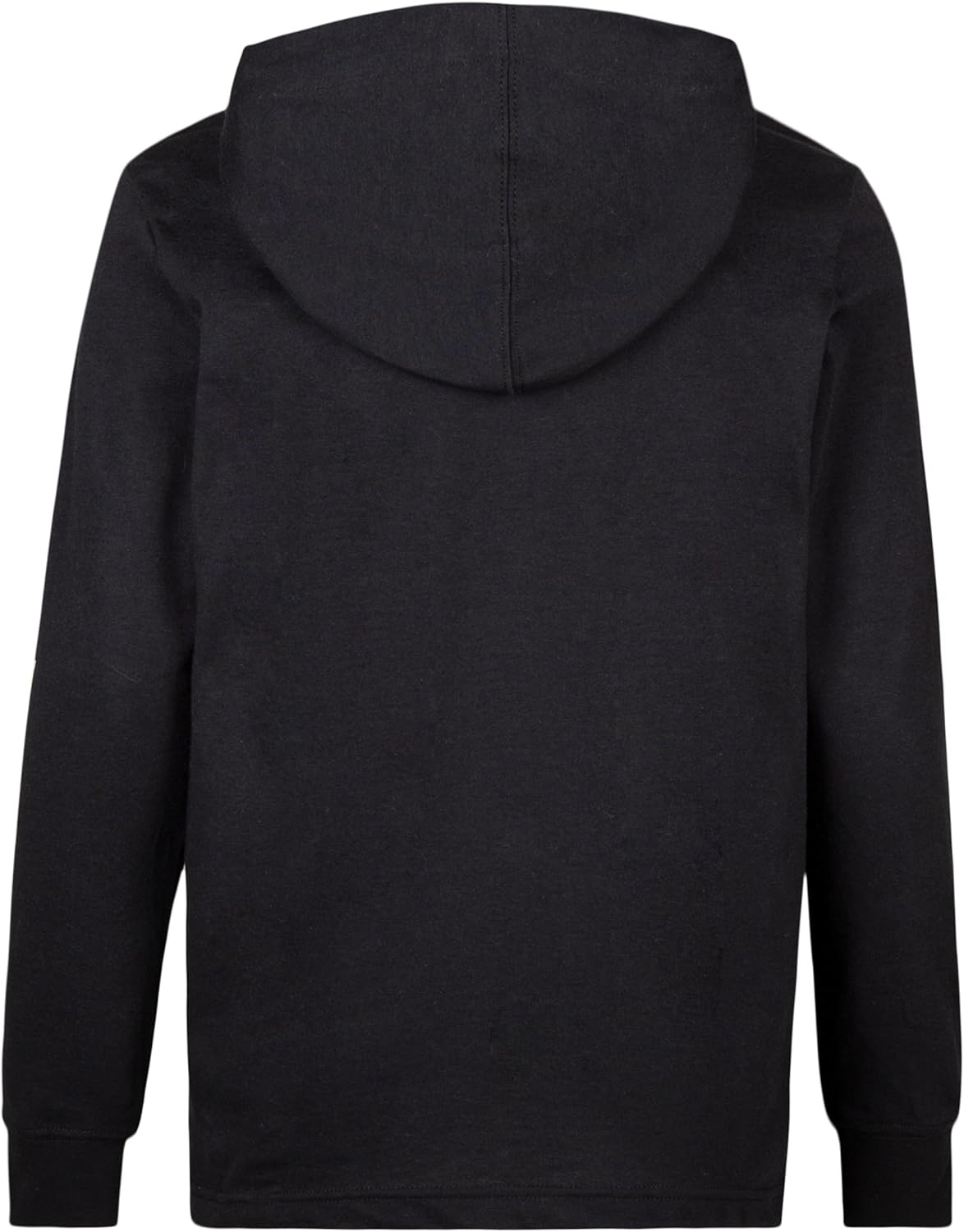 Hurley boys Long Sleeve Hooded Graphic T-shirt(Black)
