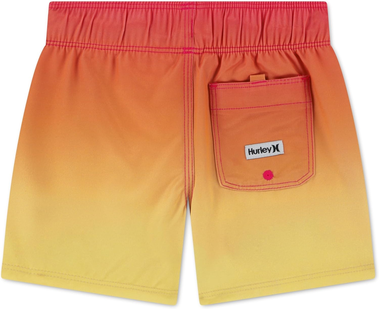 Hurley Boys’ Pull on Swim Trunks(Poppy Ombre)