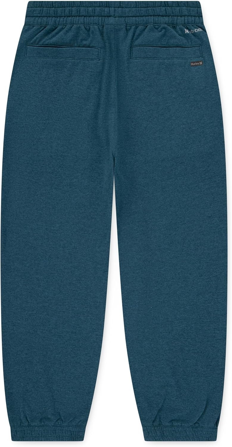 Hurley Boys’ Soft Knit Jogger Pants(Deepwaters Heather)