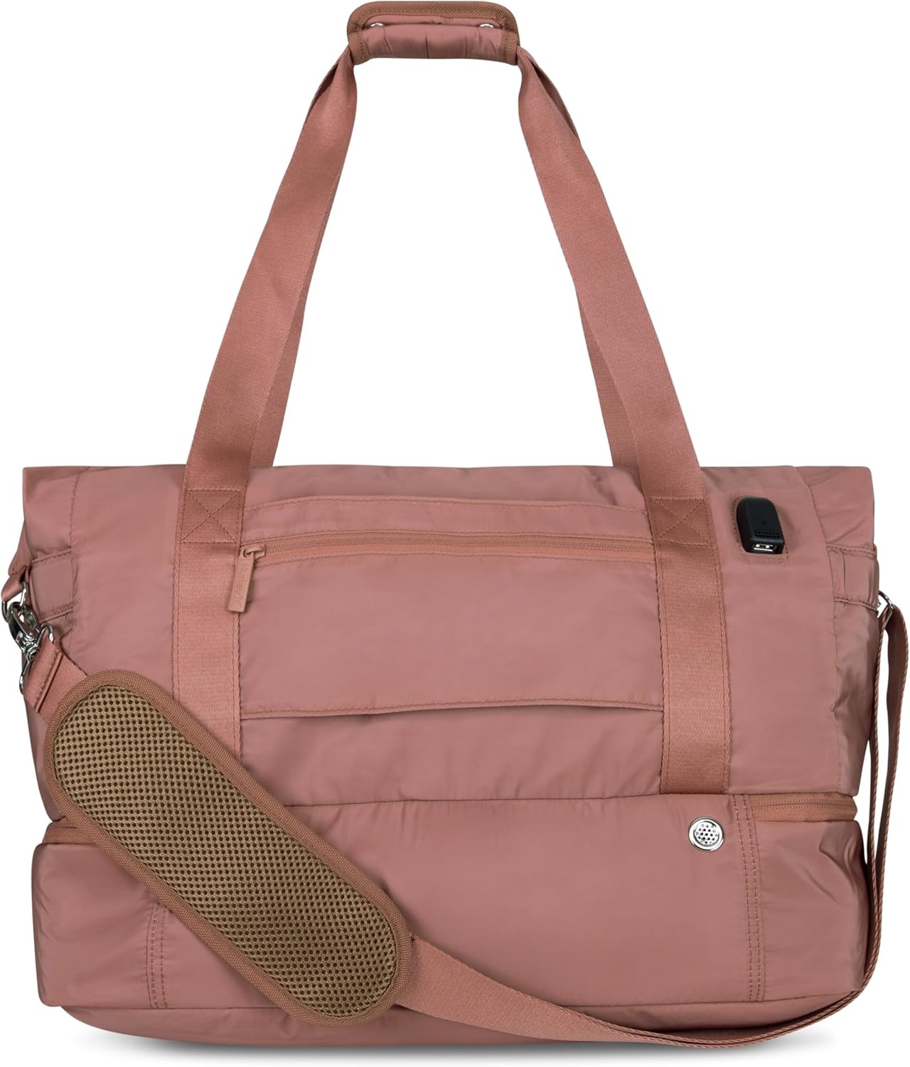 One and Only Weekender Tote Bag(Terracotta)