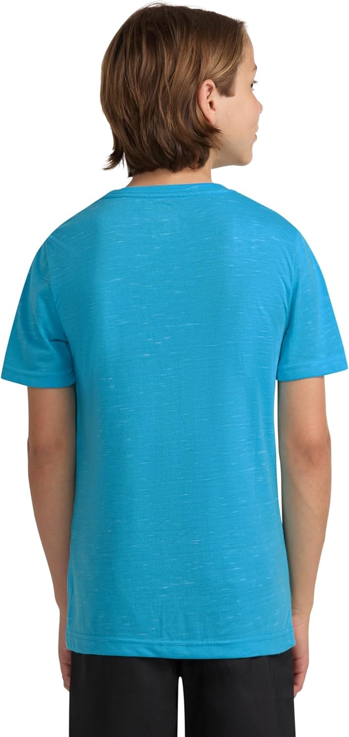 Hurley Boys’ Soft Basic Cloud Slub T-Shirt(Blue Lazer)