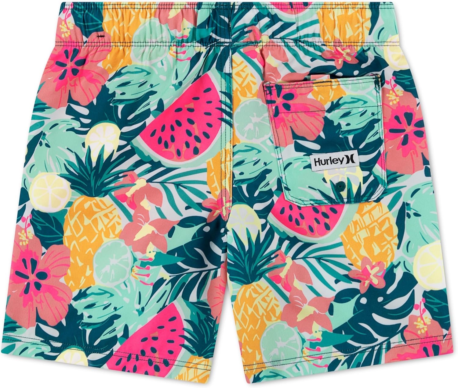 Hurley Boys’ Pull on Swim Trunks(Multi Fruit)