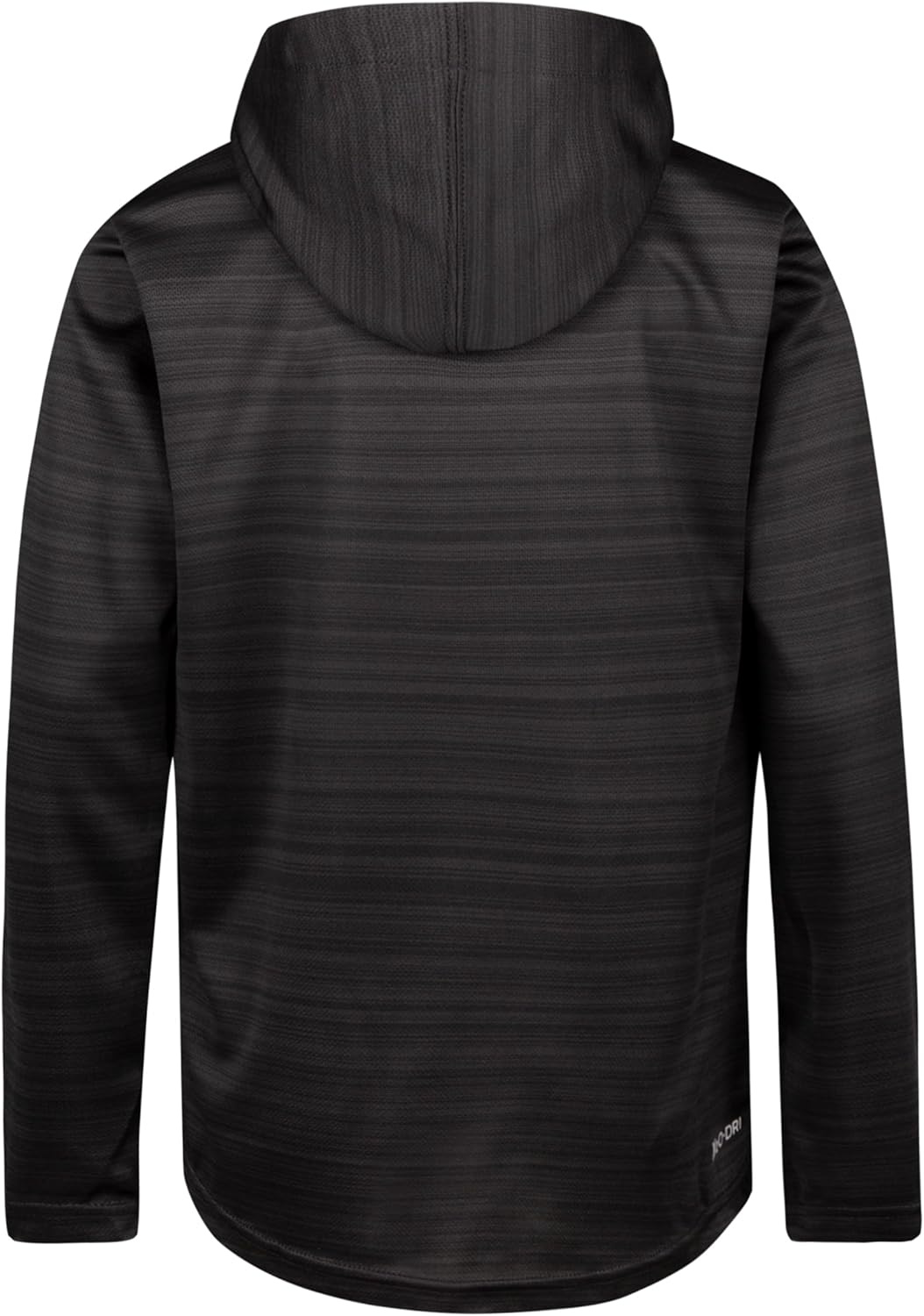 Hurley boys Long Sleeve Hooded Graphic T-shirt(Black Heather/Multi)