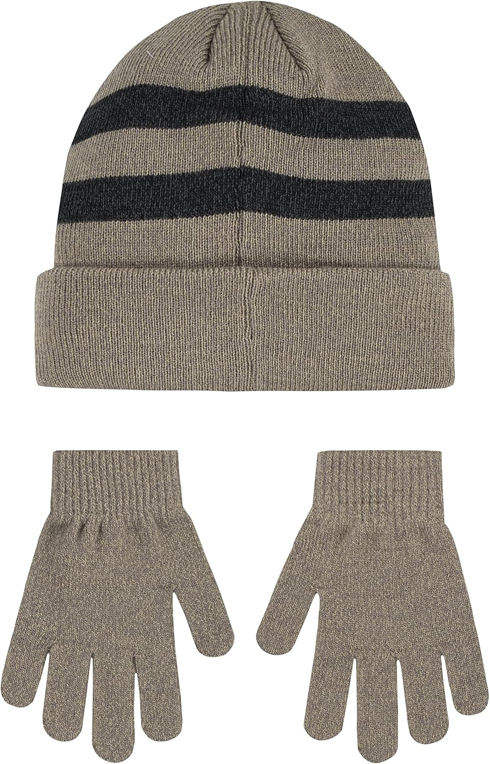 Hurley Kids’ Beanie and Glove Set(Khaki)