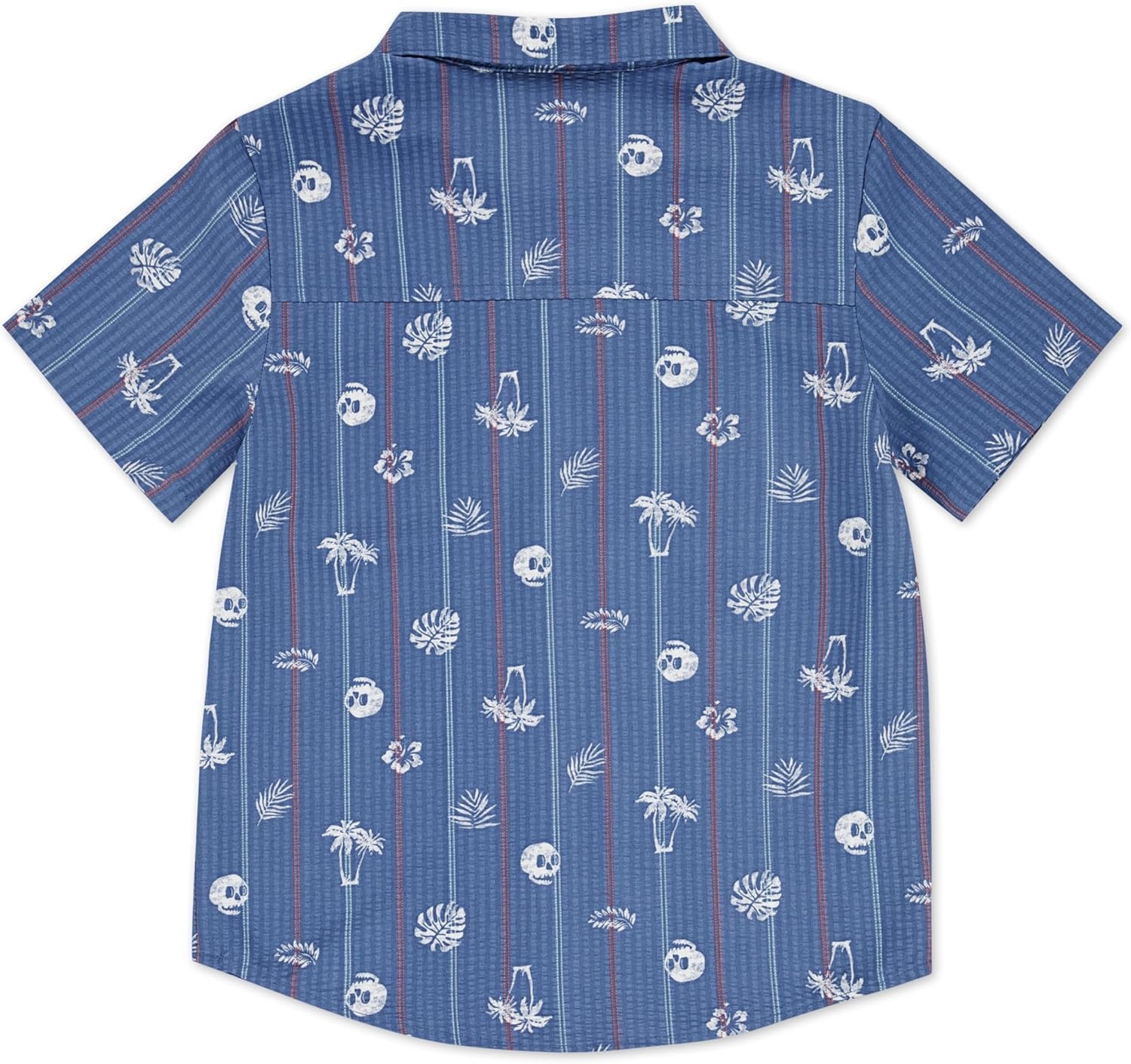 Hurley Boys’ Boys’ Woven Button Down Shirt(Shoreline Blue)