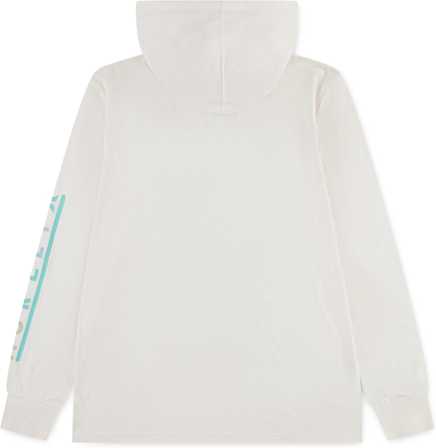 Hurley boys Long Sleeve Hooded Graphic T-shirt(Pale Ivory)