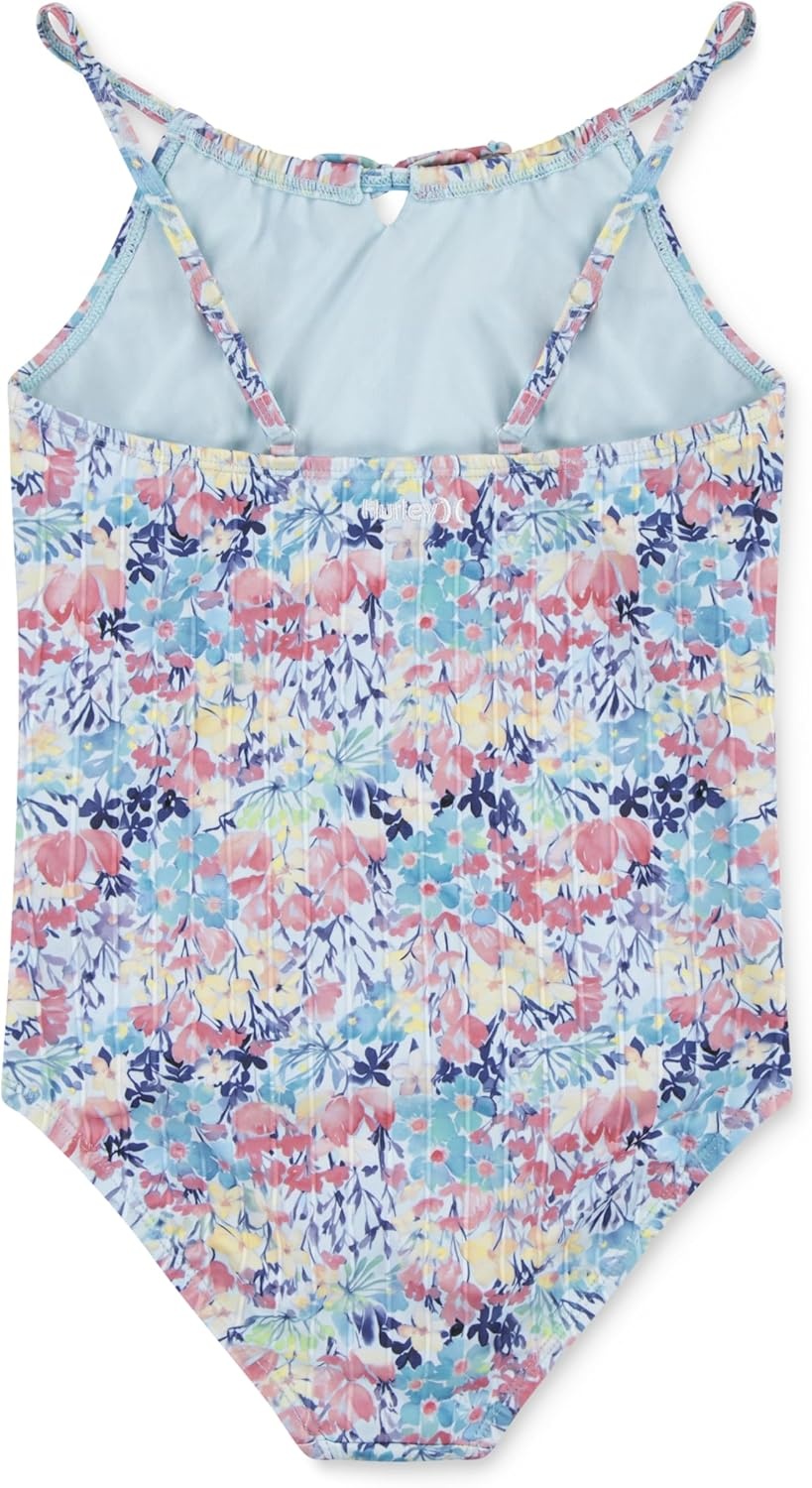 Hurley Girls’ One Piece Swimsuit(Multi/Floral)