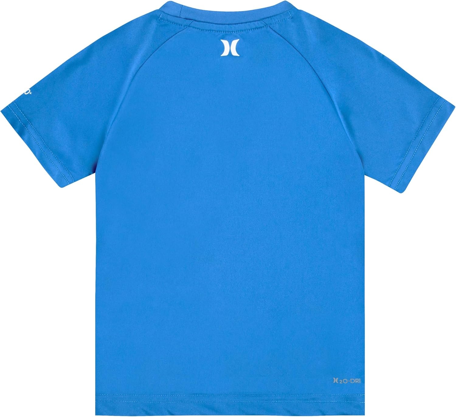 Hurley Boy’s Icon UPF 50+ Rash Guard Swim Shirt(Indo Blue/Icon)