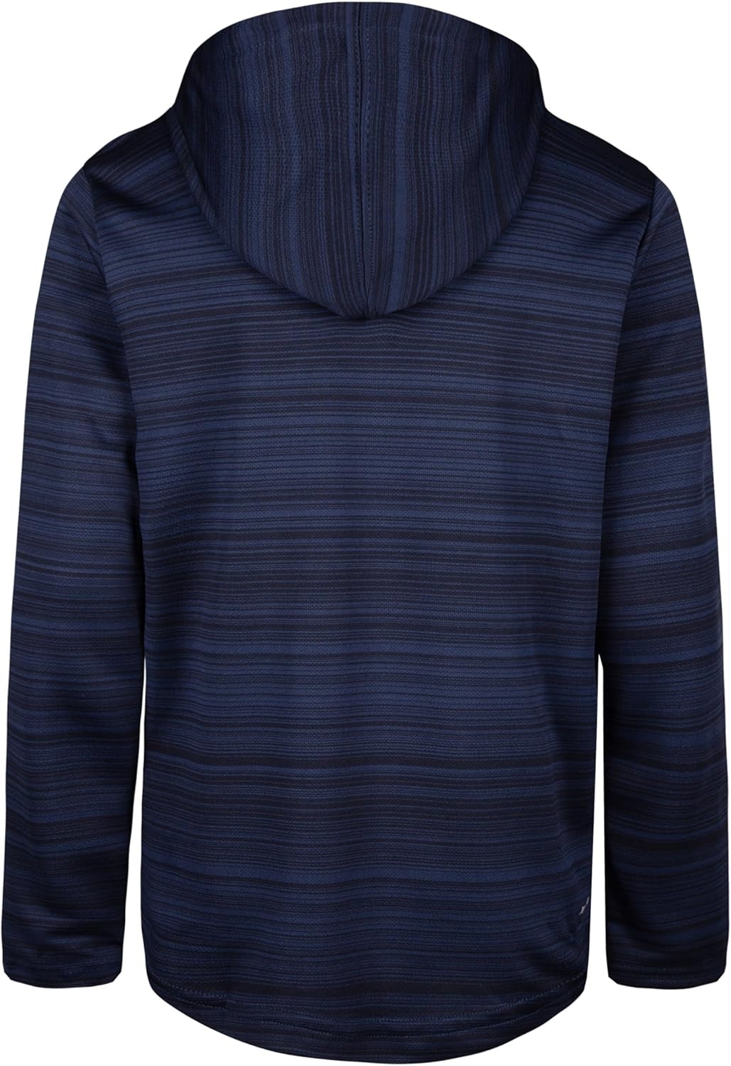 Hurley boys Long Sleeve Hooded Graphic T-shirt(Obsidian Heather)