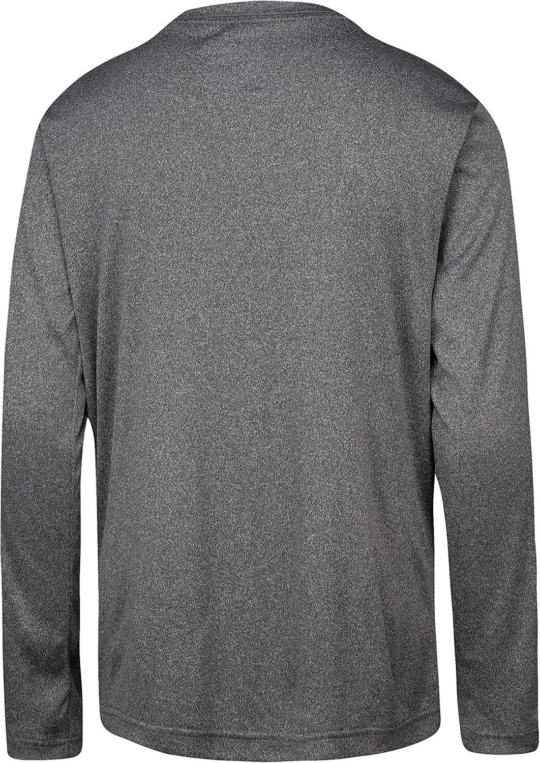 Hurley Boys’ Long Sleeve Graphic T-Shirt(Black Heather)
