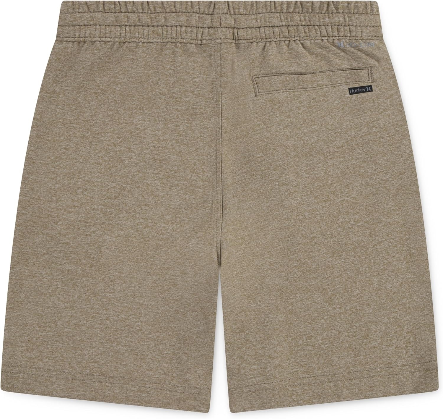 Hurley Boys’ Soft Basic Pull on Shorts(Khaki Heather)
